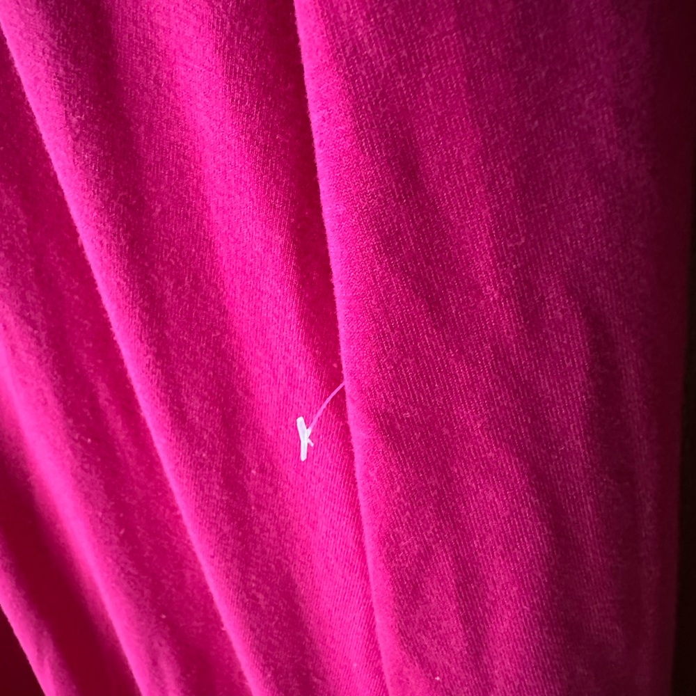 Bobbie Brooks Fuchsia Plus Size Top - Picture 3 of 3